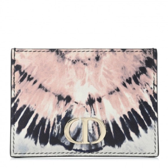 Dior Limited Edition Tie Dye Card Holder - Picture 1 of 6